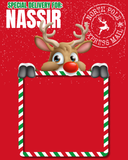 Jumbo Treat Card (Christmas Theme)