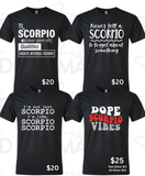 Scorpio T Shirt