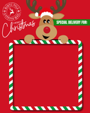 Jumbo Treat Card (Christmas Theme)