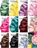 Custom Satin Bonnet – Personalized Logo or Photo Bonnet