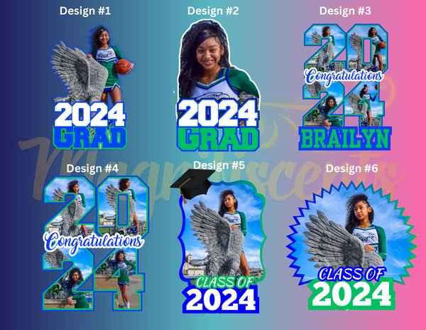 Customized fans (Min. order 6 for $40)