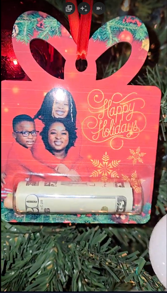 Christmas Money Holder