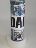 Father's Day Custom Tumbler | Personalized Dad Gift | 20oz Skinny Tumbler