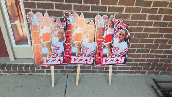 Jumbo Fan Support Sign